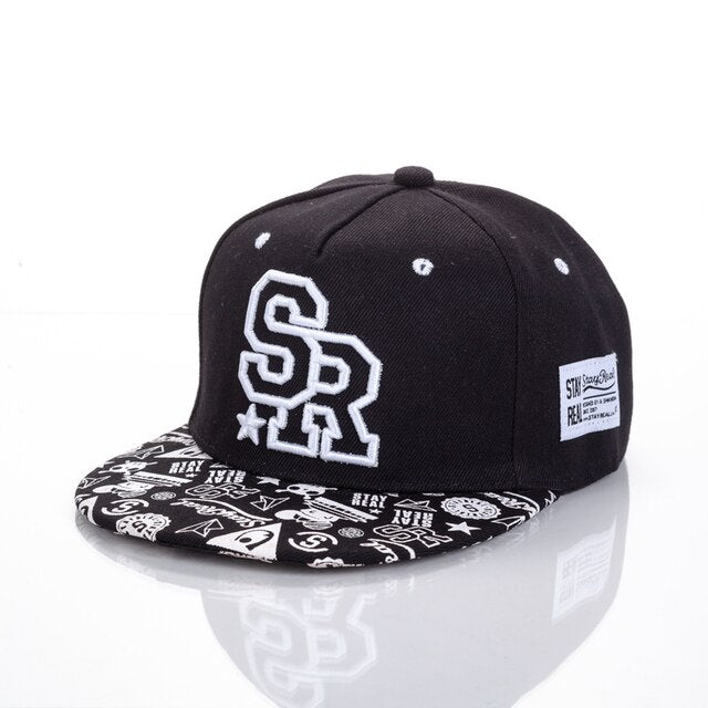 Graphic Baseball Hat Cap - Embroidered