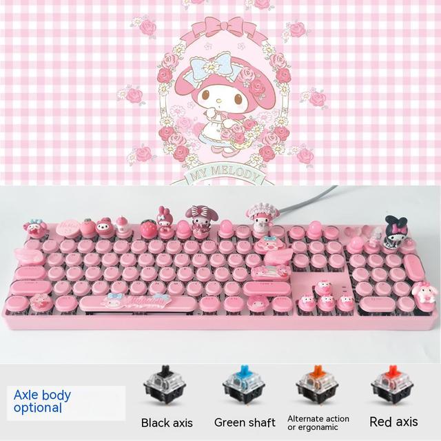 Anime Mechanical Keyboard, 104 keys