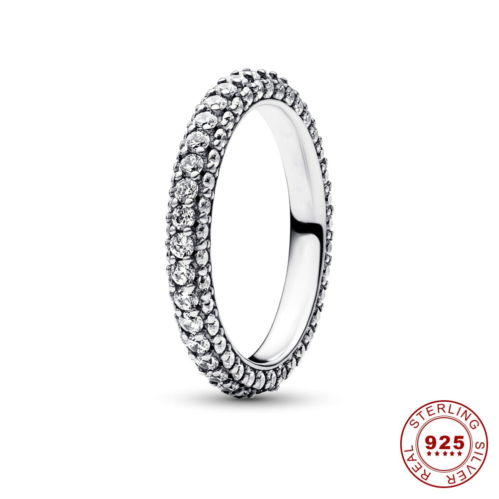Pandora Stackable Rings 925 Sterling Silver - 30 styles!