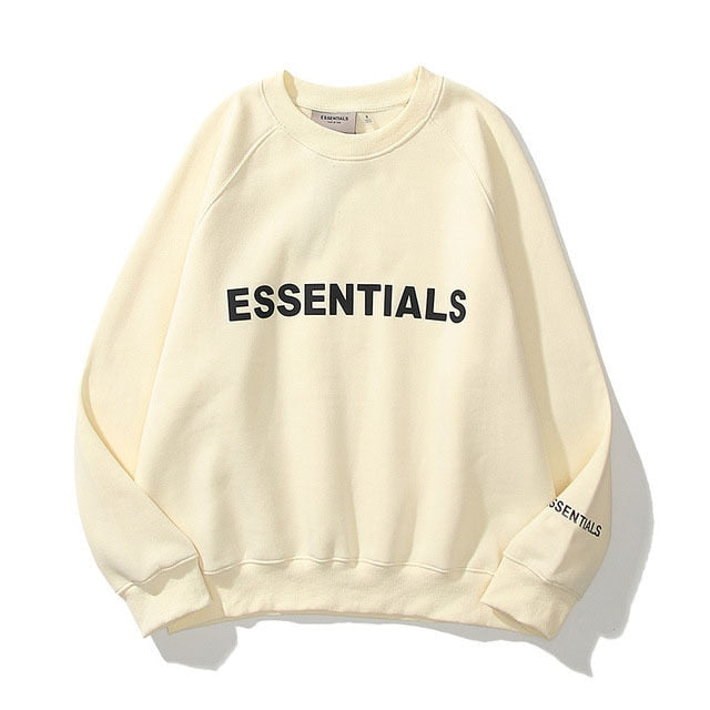Essentials Sweatshirt Reflective Letter Printed