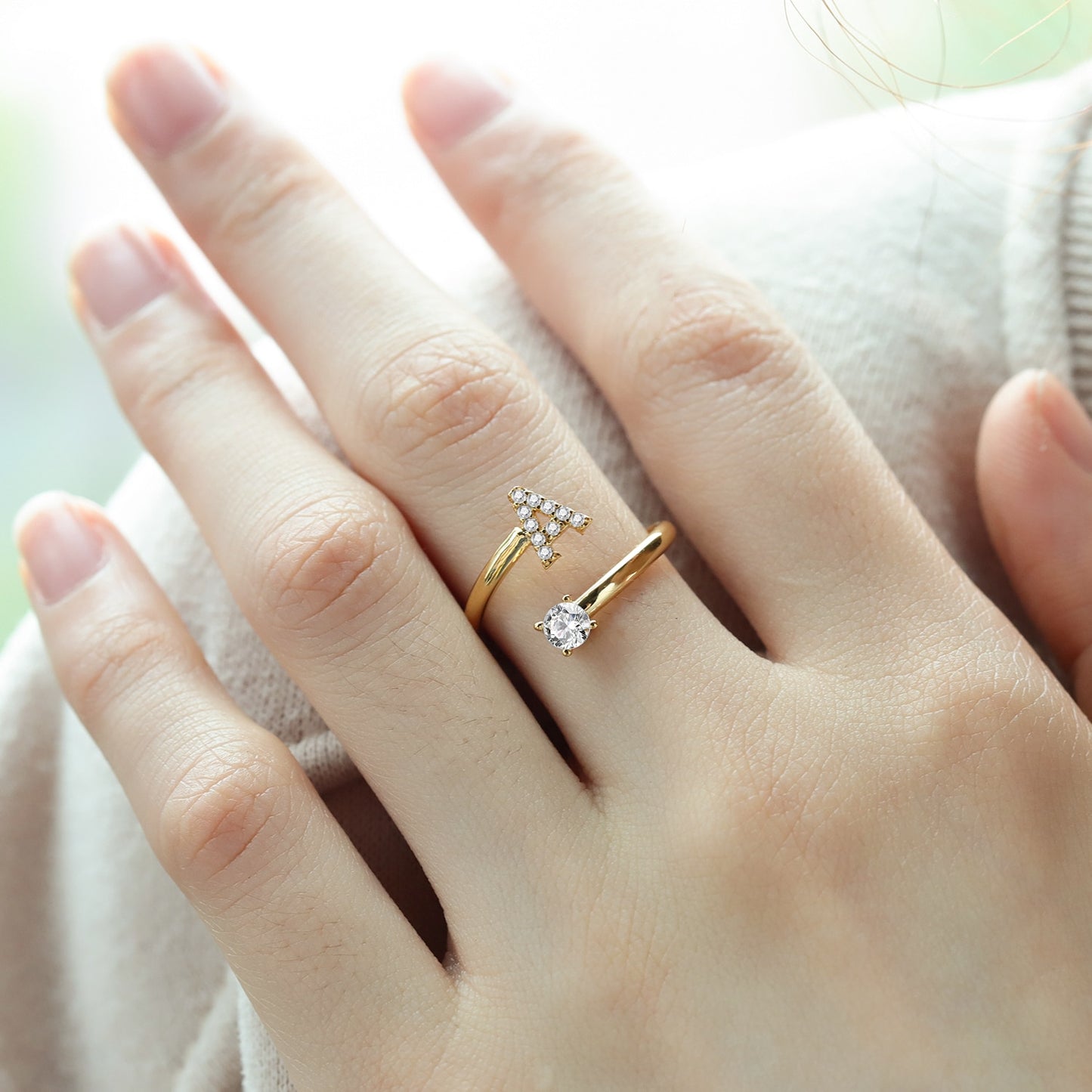 Adjustable Initial Letter Rings