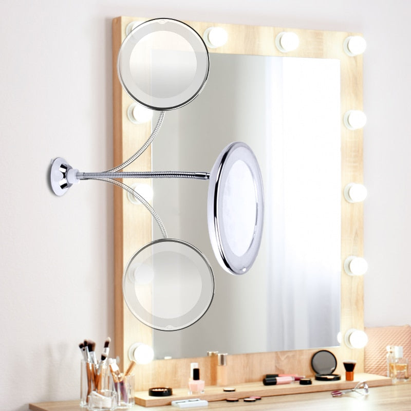 LED Flexi Makeup Mirror