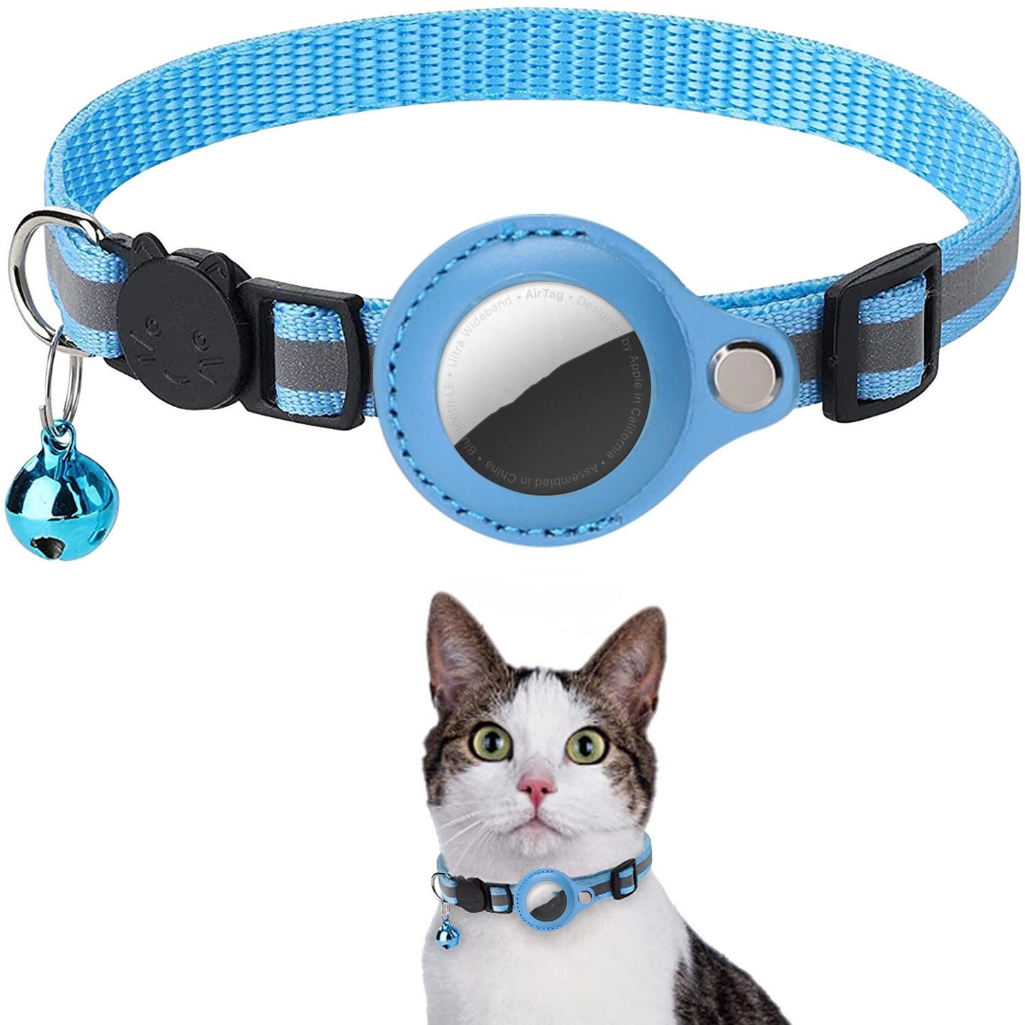 Pet Adjustable Airtag Collar