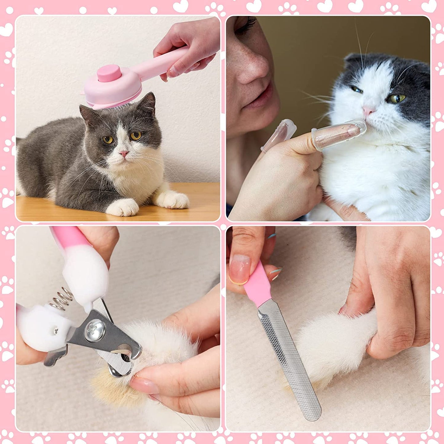 8-Piece Pet Grooming Kit
