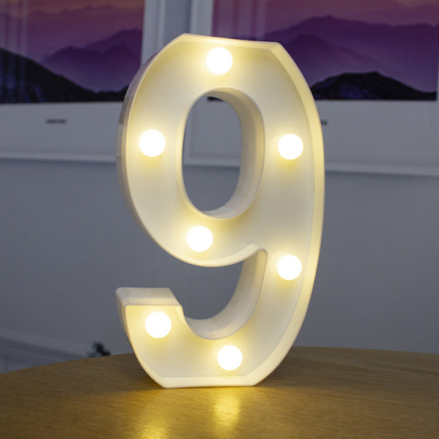 LED Alphabet Letter Lights
