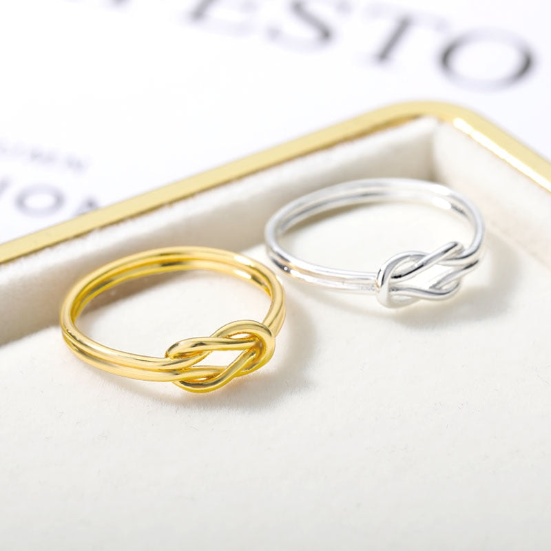 Infinity Double Knot Rings