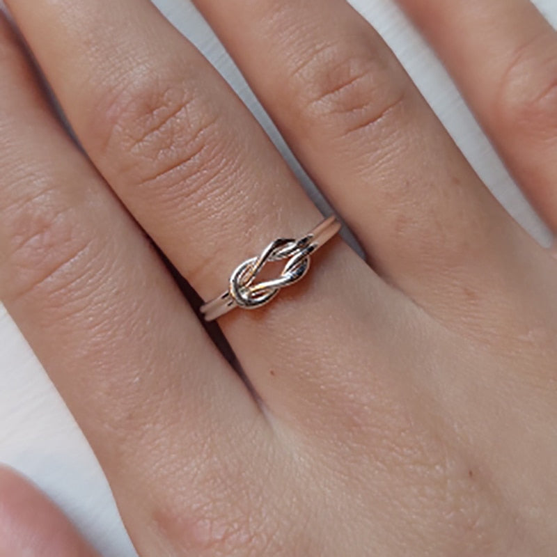 Infinity Double Knot Rings