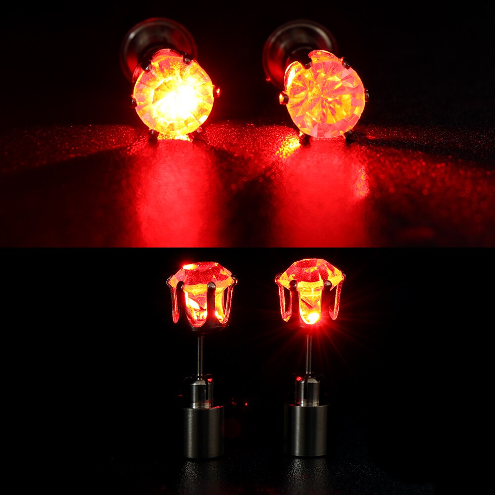 LED Glowing Crystal Earrings